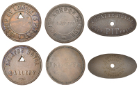 LONDON, Southwark, South London Palace, Second Theatre, [1869+], brass, transfer, 32mm, 10.18g (W 421; D & W...