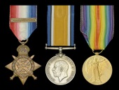 Three: Private J. Binks, Oxfordshire and Buckinghamshire Light Infantry

1914 Star, with copy clasp (5732 Pte. J....