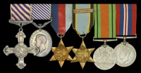 A good Second War ‘1944’ D.F.C., ‘1940’ D.F.M. group of six awarded to Wellington and Lancaster navigator,...