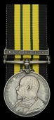 Africa General Service 1902-56, 1 clasp, B.C.A. 1899-1900 (Capt. J. H. W. Guise. Scot: Rif:) dark toned, extremely...