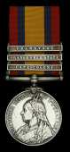 Queen’s South Africa 1899-1902, 3 clasps, Cape Colony, Orange Free State, Transvaal (200 Tpr: C. C. Harvey....