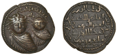 Artuqid of Mardin, Qutb al-din Il-Ghazi II, Æ Dirham, no mint, 577h, 13.69g/6h (SS 32.1; A 1828.2; ICV 1205). Good...