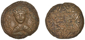 Artuqid of Mardin, Husam al-din Yuluq Arslan, Æ Dirham, no mint, 581h, citing the Ayyubid ruler al-Nasir Salah...