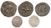 Artuqid of Mardin, Nasir al-din Artuq Arslan, Dirham, mint and date unclear (A 1831.1; ICV 1210); Æ Dirham, Mardin...
