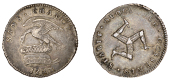 Isle of Man Coins, James Stanley, Maguire/Poole issue, Sixpence, 1723, probably from dies by W. Wood, in silver,...