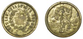 Isle of Man Tokens, Douglas, Douglas Collegiate School, brass, legend around wreath, rev. warrior advancing right,...