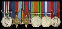 A fine Second War ‘Immediate’ 1945 ‘Burma operations’ M.M. group of six awarded to Lance Corporal B. Marson,...