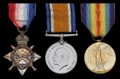 Three: Engineering Lieutenant J. W. Tribbeck, H.M.S. Monarch, Royal Navy

1914-15 Star (M.7552, J. W. Tribbeck,...