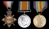 Three: Stoker First Class H. Bath, H.M.S. Attack, Royal Navy

1914-15 Star (K.11092. H. Bath. Sto. 1., R.N.);...