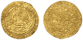 Edward III (1327-1377), Pre-Treaty period, Noble, series Gf, mm. cross 3, small annulet stops, e/dward dei gra rex...