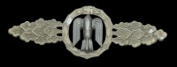 A German Second War Luftwaffe Bomber Clasp in Bronze.
A good example, by R.S. & S., with good finish remaining to...
