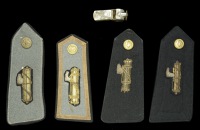 Italian Opera Balilla Shoulder Boards.
Four Shoulder Boards for the Opera Balilla: grey Controspalline per...