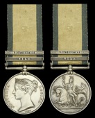 The unique N.G.S. medal awarded to Rear-Admiral John Harper, C.B., Royal Navy, who was promoted for his ‘Boat...