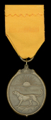 Badge of the Certificate of Honour, for Nyasaland Protectorate, E.II.R., small oval bronze breast badge, 45mm x...