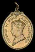 Badge of the Certificate of Honour, for Northern Rhodesia, G.VI.R., 1st type, ‘George VI King and Emperor’,...