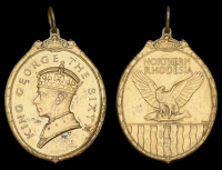 Badge of the Certificate of Honour, for Northern Rhodesia, G.VI.R., 2nd type, ‘King George the Sixth’, large...
