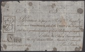 A Skit Note by an unknown printer for Self, Leinster, Ulster, Munster & Connaught, 2 Pence, 1 January 1803,...