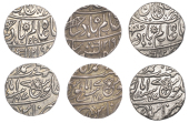East India Company, Bengal Presidency, Benares Mint: First and Second phases, silver Rupees (3), in the name of...