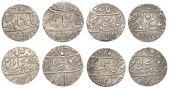 East India Company, Bengal Presidency, Benares Mint: Second phase, silver Rupees (4), in the name of ‘Shah ‘Alam...