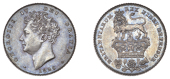 George IV (1820-1830), Proof Sixpence, 1826, type 3, edge grained, 2.83g/6h (ESC 2435; S 3815). Brushed, otherwise...