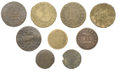 KENT, Ashford, Frances Baylef, Farthing, 0.82g/6h (N 2382; BW. 3), William Botting, Halfpenny, 1669, 1.25g/6h (N...