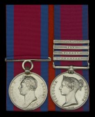 Pair: Colonel William Bruce, K.H., 79th Foot, who was severely wounded at Quatre Bras

Military General Service...