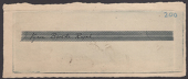 Government of Sarawak, a proof of a signature strip, including the signature of ‘C. Vyner Brook Rajah’, ND...