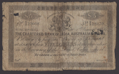 Chartered Bank of India, Australia and China, $5, Singapore, 1 January 1874, serial numbers F/S 13088 and F/S 18470,...
