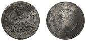 Miscellaneous Tokens and Checks, Co KERRY, Tralee, The London & Indian Tea Co, blackened brass 1lb, 25mm...