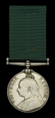 Volunteer Force Long Service Medal, V.R. (82 Lce Corpl. S. Bedford 1st. V/B Royal Berks Regt.) engraved naming,...