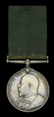 Volunteer Force Long Service Medal, E.VII.R. (4032 Pte. W. Childs. 1/V.B. Rl. Berks: Regt.) impressed naming, nearly...
