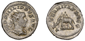 Philip I, Antoninianus, 247-9, radiate and draped bust right, rev. aeternitas avgg, elephant driven left by rider,...