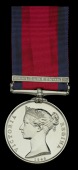 The Military General Service Medal for Fort Detroit awarded to Captain Henry Metcalfe, 2nd Norfolk Militia of Upper...