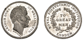 Royal Polytechnic Institution, [c. 1840], a white metal medal by A.J. Stothard, bare head right, rev. wreath, edge...