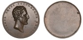 Wellington Club, [1832], a copper medal by Rundell Bridge & Rundell, similar, 38mm (Eimer 110; BHM 861). Good very...