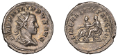 Philip I, Antoninianus, 247-9, radiate, draped and cuirassed bust right, rev. liberalitas avgg iii, Philip the Arab...