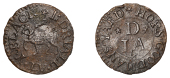 Goodman’s Yard [Whitechapel], J. Driall, Farthing, 0.85g/3h (N –; D –). A little crimped, otherwise good fine,...