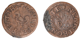 Irongate [St Katharine’s], David Kempe, Farthing, 1.14g/9h (N 8255; BW. 1542). Area of surface verdigris on...