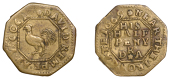 Irongate [St Katharine’s], David Kempe, octagonal Halfpenny, 1669, 1.09g/6h (N –; BW. 1541). Some peripheral...