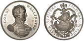 British Victories, [1812], a white metal medal by T. Halliday, similar, 48mm (Eimer 9; BHM 744; E 1028). Extremely...
