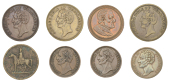Tokens (8): LOCATION UNCERTAIN, Wellington Castle, Threepence, undated (Eimer 258); GREAT YARMOUTH, Robert...