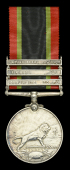 Khedive’s Sudan 1910-21, 2nd issue, 3 clasps, Darfur 1916, Fasher, Garjak Nuer, edge impressed ‘SPECIMEN’ in...