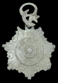 General Gordon’s Star for the Siege of Khartoum 1884, pewter, as awarded to non-commissioned officers and other...