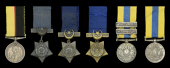 Miniature Medals: Queen’s Sudan 1896-98; Khedive’s Star (3), dated 1882 (2); dated 1884; Khedive’s Sudan...