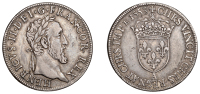 France, Henry II, Teston du moulin, by Étienne Bergeron, third type, 1553a, Paris, 9.49g/6h (Laf. 827; Dup. 989)....