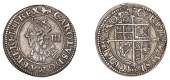 Charles I (1625-1649), York mint, Threepence, mm. lion, reads ma br fr et hi, 1.31g/9h (Besly 1E; SCBI Brooker 1106,...