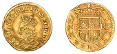 Charles I (1625-1649), Third coinage, Briot’s issue, Britain Halfcrown, no mm., signed b below bust, 1.22g/7h...