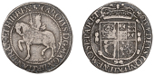 Charles I (1625-1649), Third coinage, Falconer’s Second issue, Thirty Shillings, mm. thistle, signed f below...