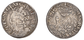 Charles I (1625-1649), Third coinage, Falconer’s First issue, Forty Pence, no mm. signed f on rev., 1.55g/9h...