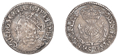 Charles I (1625-1649), Third coinage, Falconer’s First issue, Forty Pence, no mm., signed f above crown on rev.,...